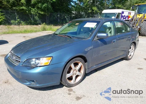 2006 Subaru Legacy 2.5I/2.5I Limited из США, поврежденный, VIN 4S3BL626267201211